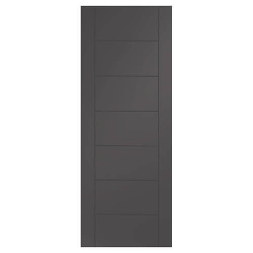 XL Joinery Palermo Painted Cinder 7-Panels Internal Door
