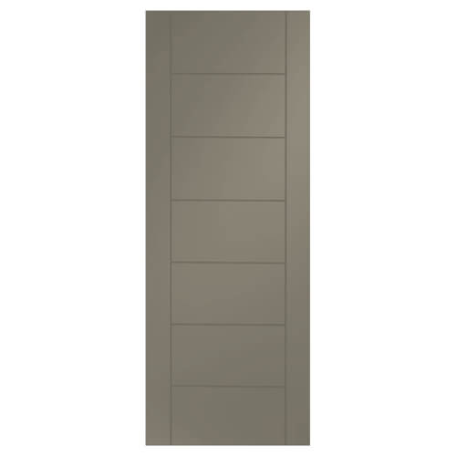 XL Joinery Palermo Painted Slate 7-Panels Internal Fire Door