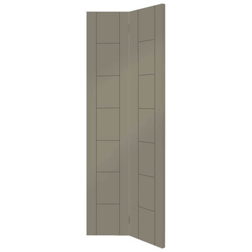 XL Joinery Palermo Painted Slate 14-Panels Internal Bi-Fold Door