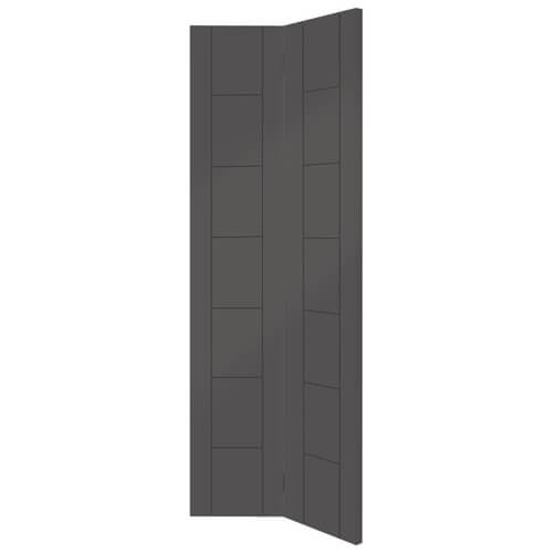 XL Joinery Palermo Painted Cinder 14-Panels Internal Bi-Fold Door
