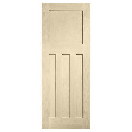 XL Joinery DX Blanco Oak 4-Panels Internal Door