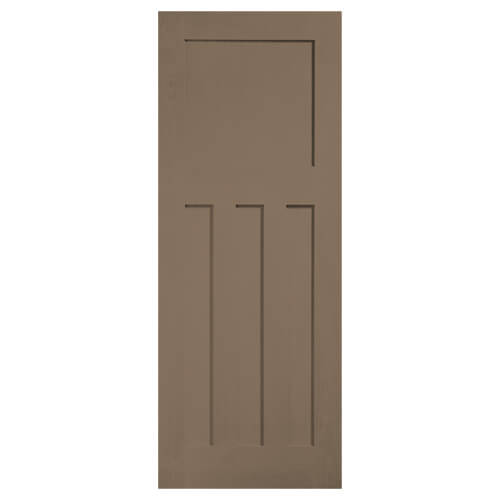 XL Joinery DX Cappuccino Oak 4-Panels Internal Fire Door
