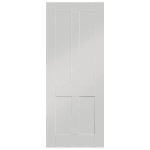 XL Joinery Victorian Shaker Painted Glacier White 4-Panels Internal Door