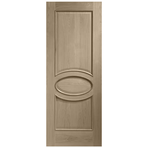 XL Joinery Calabria Crema Oak 3-Panels Internal Door