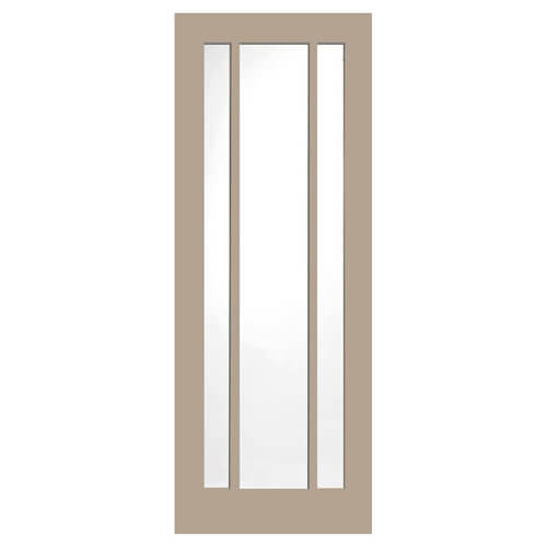 XL Joinery Worcester Painted Isabella 3-Lites Internal Glazed Fire Door