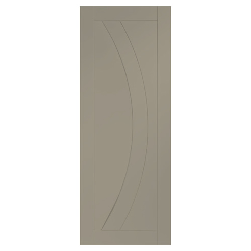 XL Joinery Salerno Painted Slate 3-Panels Internal Fire Door