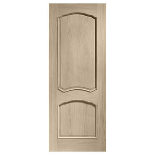 XL Joinery Louis Crema Oak 2-Panels Internal Door