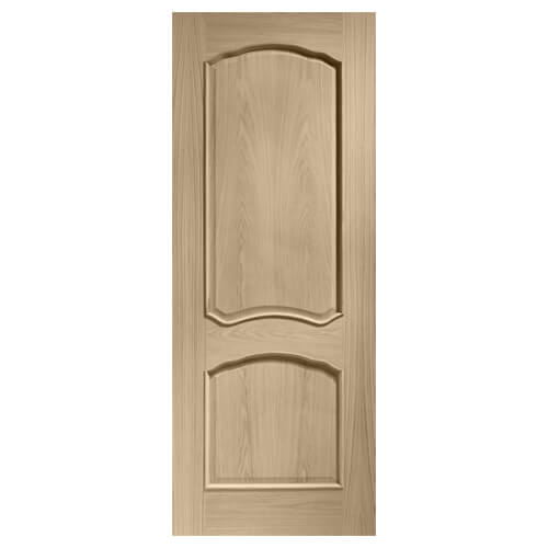 XL Joinery Louis Latte Oak 2-Panels Internal Door