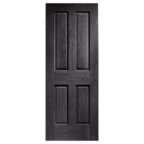 XL Joinery Victorian Americano Oak 4-Panels Internal Fire Door