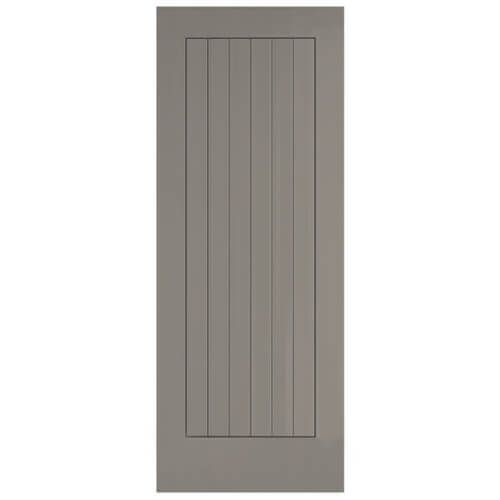 XL Joinery Suffolk Painted Slate 1-Panel Internal Fire Door