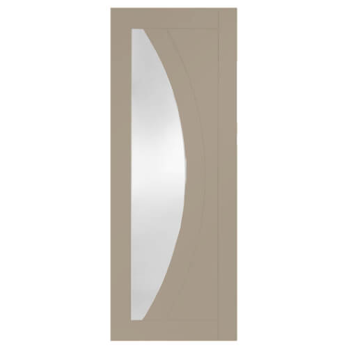 XL Joinery Salerno Painted Isabella 4-Panels 1-Lite Internal Glazed Fire Door
