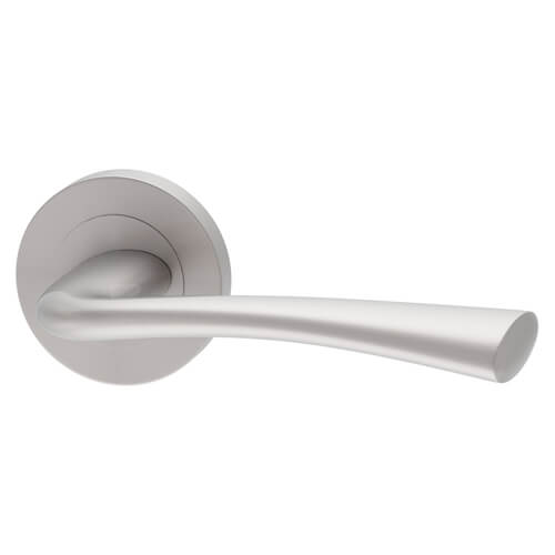 XL Joinery Struma Round Rose Fire Door Handle Pack