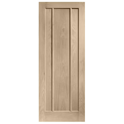 XL Joinery Worcester Latte Oak 3-Panels Internal Door