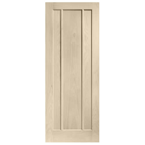 XL Joinery Worcester Blanco Oak 3-Panels Internal Fire Door