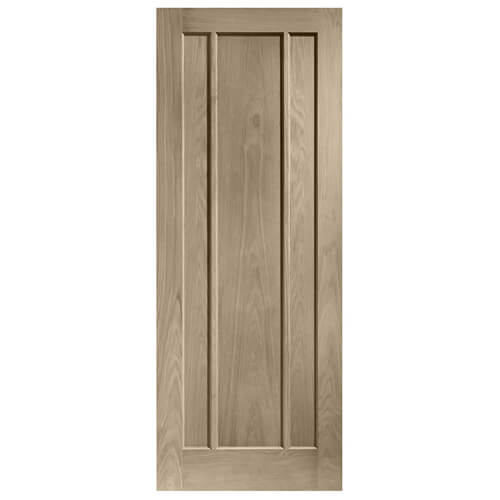 XL Joinery Worcester Crema Oak 3-Panels Internal Fire Door