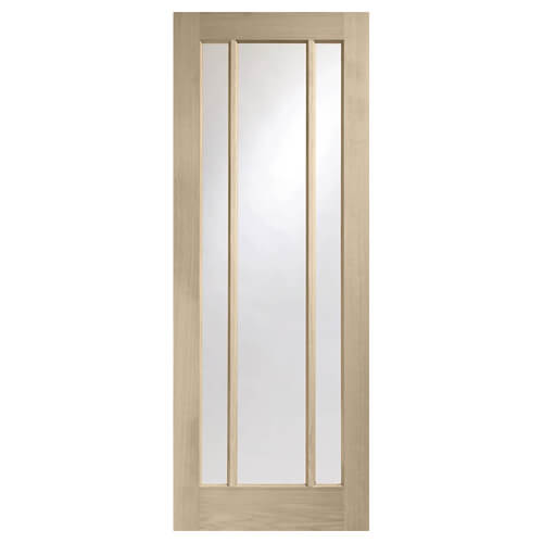 XL Joinery Worcester Blanco Oak 3-Lites Internal Glazed Door