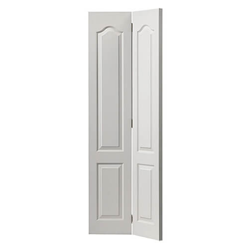 JB Kind Classique White Primed 4-Panels Internal Bi-Fold Door