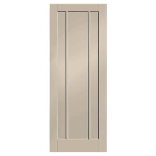 XL Joinery Worcester Painted Isabella 3-Panels Internal Door
