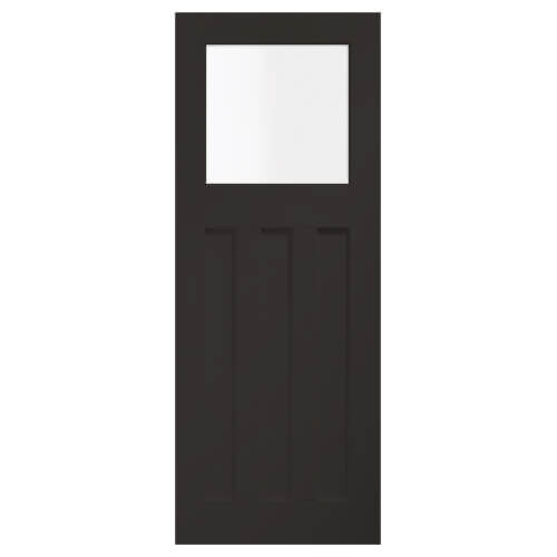 XL Joinery DX Painted Cosmos 3-Panels 1-Lite Internal Glazed Door