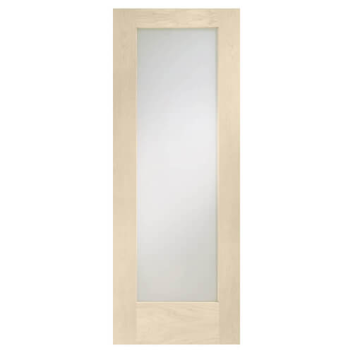 XL Joinery Pattern 10 Crema Oak 1-Lite Internal Obscure Glazed Door