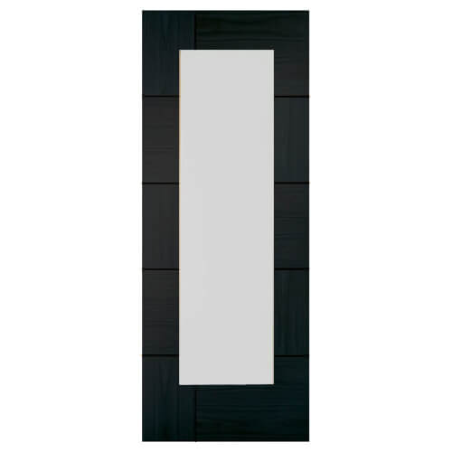 XL Joinery Ravenna Americano Oak 10-Panels 1-Lite Internal Glazed Door