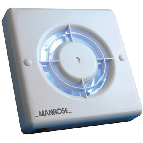 Manrose White Extractor Fan Pull Cord