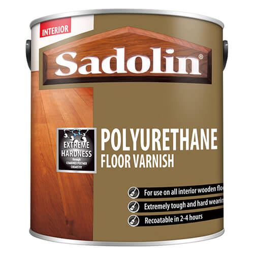 Sadolin Polyurethane 2.5 Ltr Floor Varnish