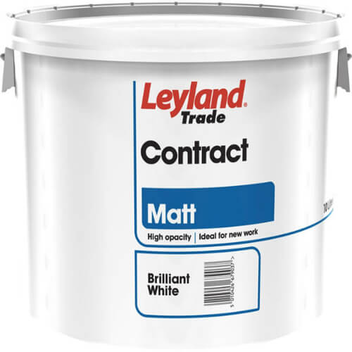 Leyland Trade Contract Matt Emulsion Paint 10 Litre