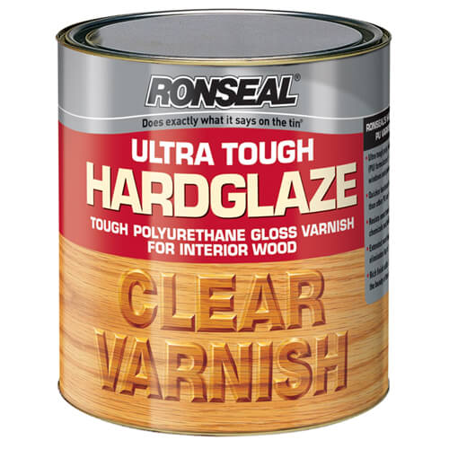 Ronseal Ultra Tough Hardglaze Varnish 750ml
