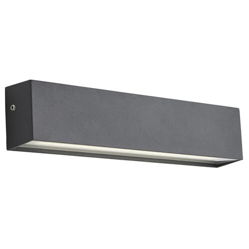 Zinc Cannes Linear LED Outdoor Wall Light