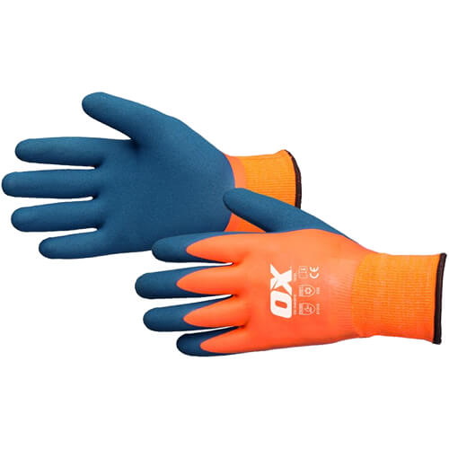 Ox Tools Waterproof Thermal Latex Glove