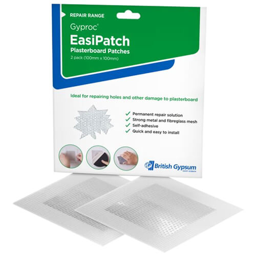 Gyproc EasiPatch Plasterboard Patches Set Of 2