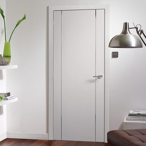 XL Joinery Forli Pre-Finished White Internal Fire Door