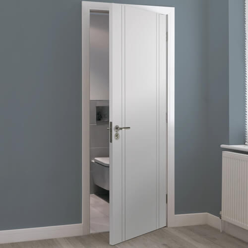 JB Kind Novello White Primed Internal Flush Door