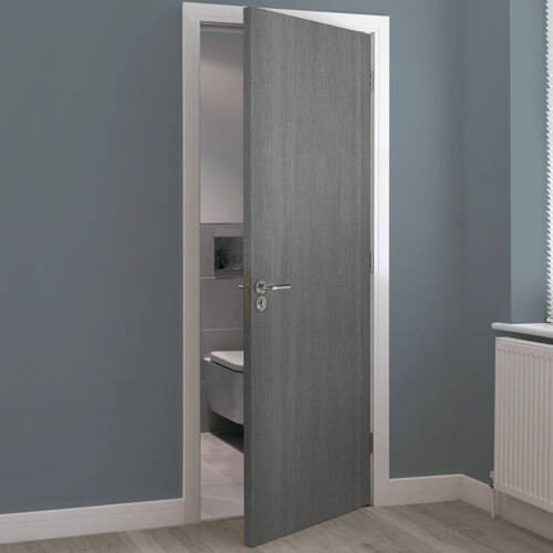JB Kind Pintado Pre-Finished Mid Grey Internal Flush Door