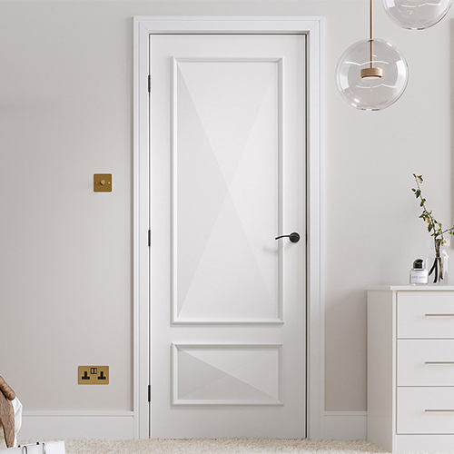 LPD Knightsbridge White Primed 2-Panels Internal Door