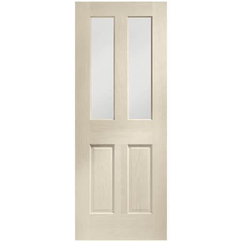 XL Joinery Malton Blanco Oak Internal Glazed Door