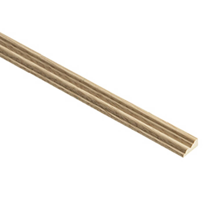 Cheshire Mouldings Light Hardwood Decorative Barrel Mould - Bundle Of 35 - 9mm x 2400mm