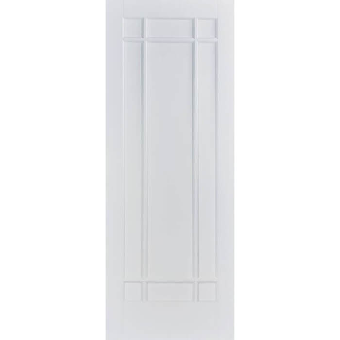 LPD Manhattan White Primed Plus 9-Panels Internal Fire Door