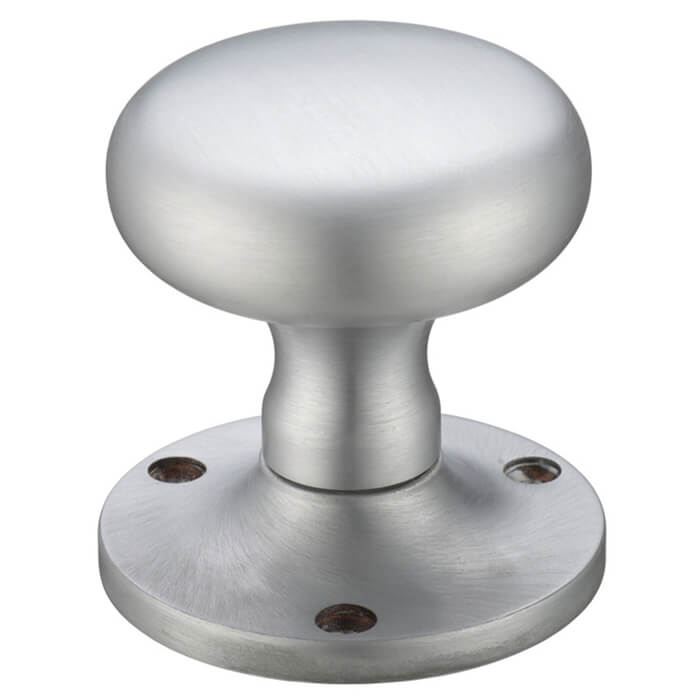 LPD Sculptor Satin Chrome Door Handle Pack - 57 W x 62mm H