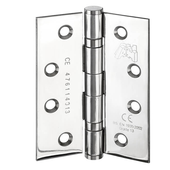 LPD 4 Inch CE Fire Rated Butt Hinges Pack Of 3