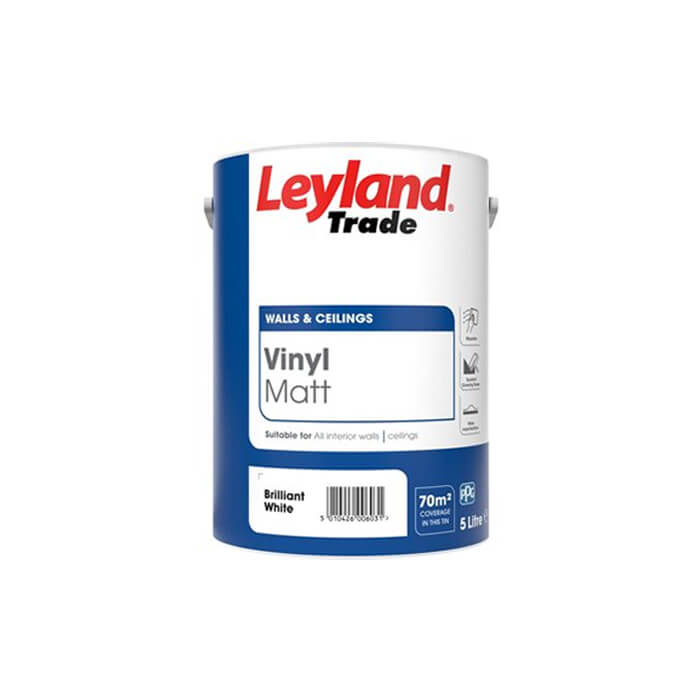 Leyland Trade Vinyl Matt Emulsion Paint More Colour And Sizes Available