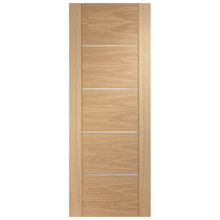 XL Joinery Portici Pre-Finished Oak 5-Panels Internal Door