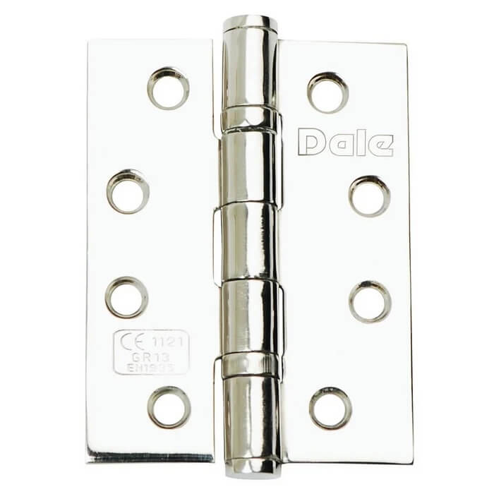 Dale Grade 13 102mm-High x 76mm-Wide Fire Rated Hinges And Intumescent Pads