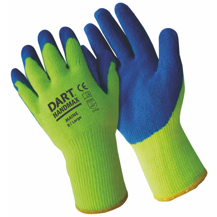 Dart Handmax Neon Thermal Plus Glove Various Sizes Available