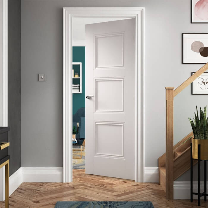 JB Kind Internal White Primed Catton 3P Door - SCAT20