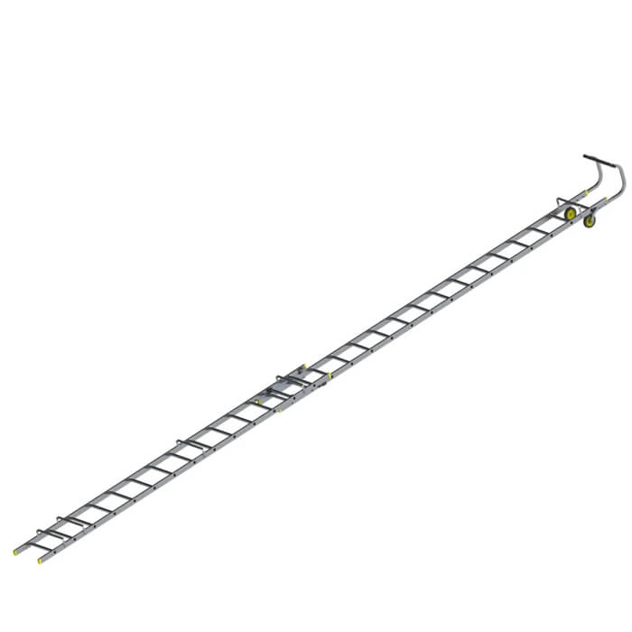 Werner Double Section Aluminium Roof Ladder