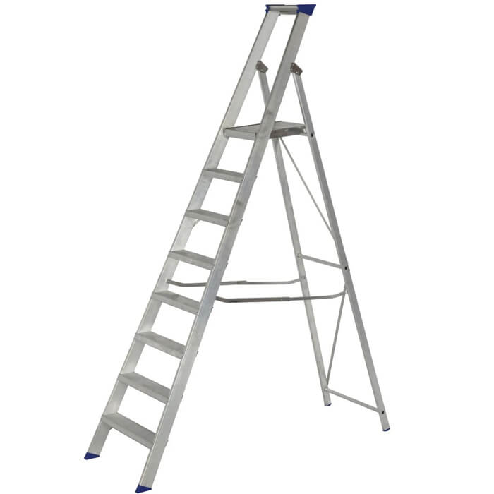 Werner Mastertrade Platform Aluminium Stepladders