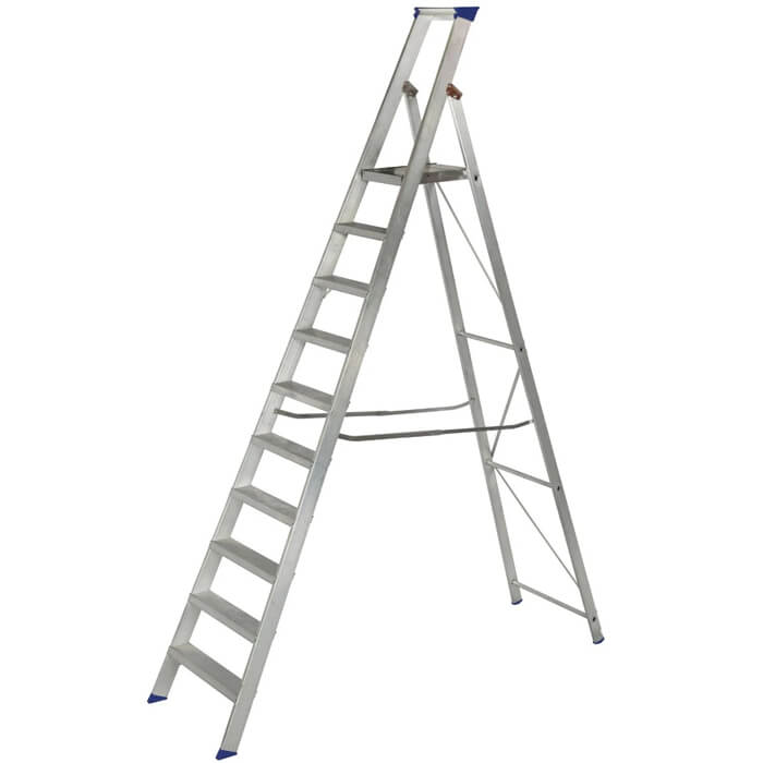 Werner Mastertrade Platform Aluminium Stepladders