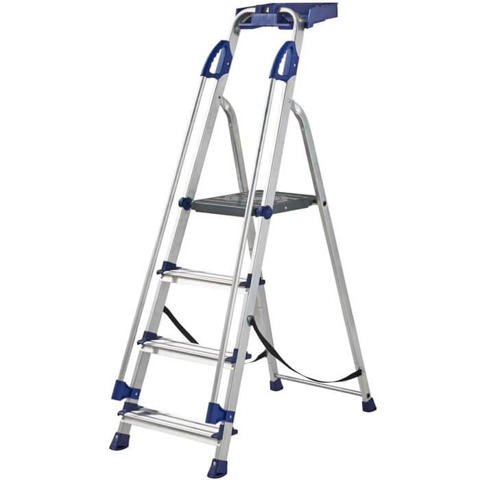 Werner Workstation Aluminium Stepladders